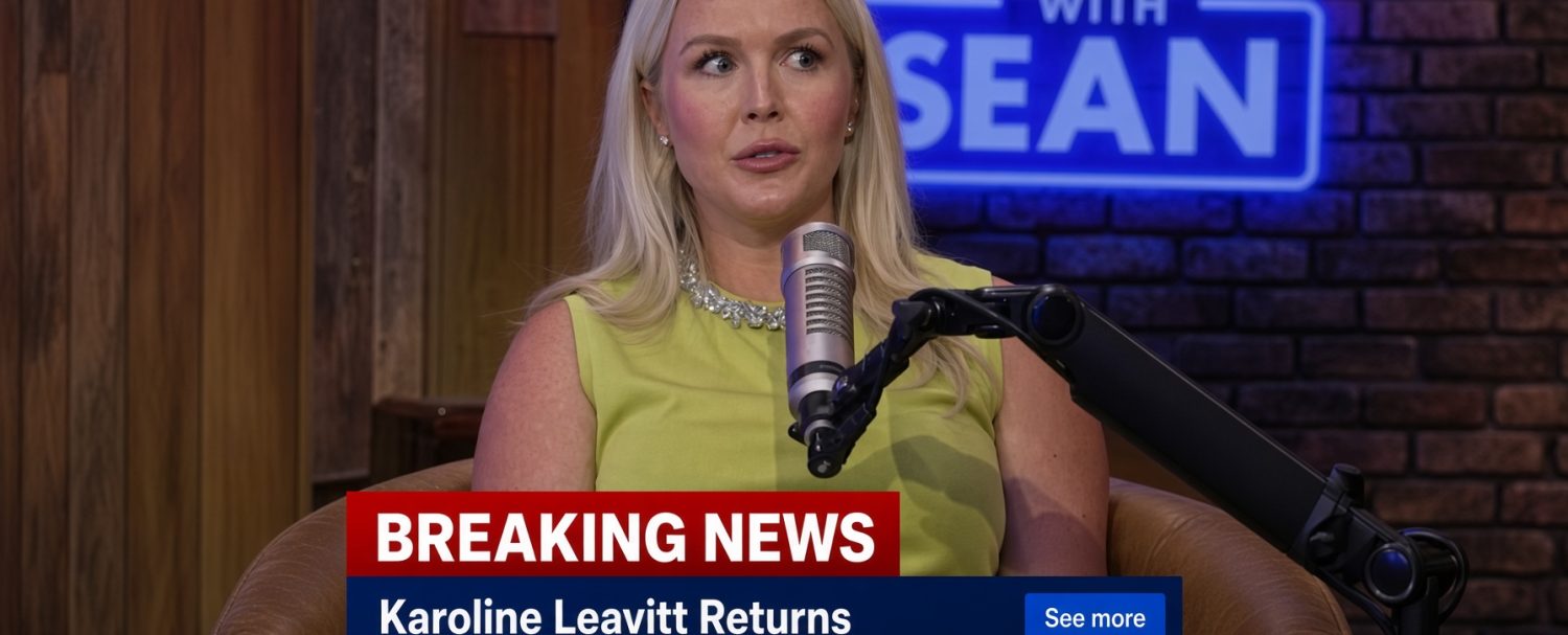 Karoline Leavitt Trump media