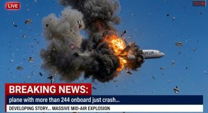 Passenger Plane Crash: 244 Feared Dead