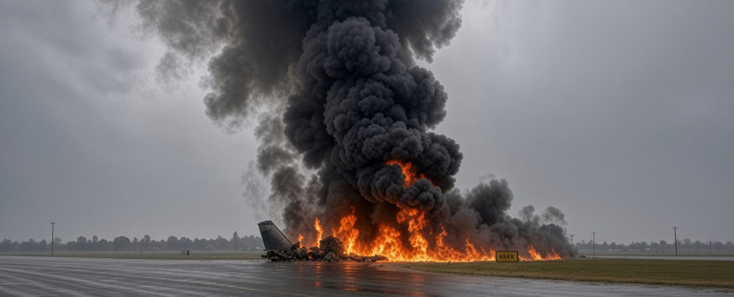 passenger jet crash