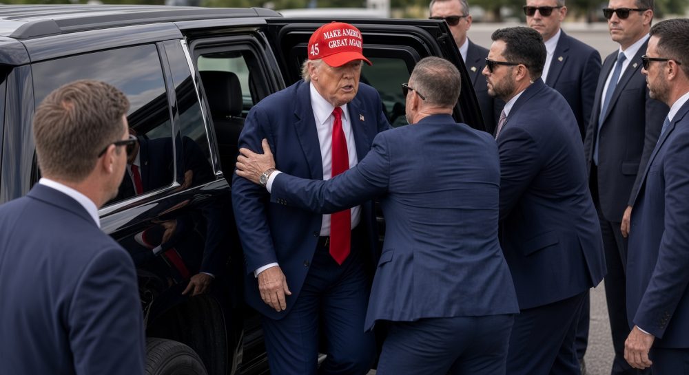 Trump shot DC rumors
