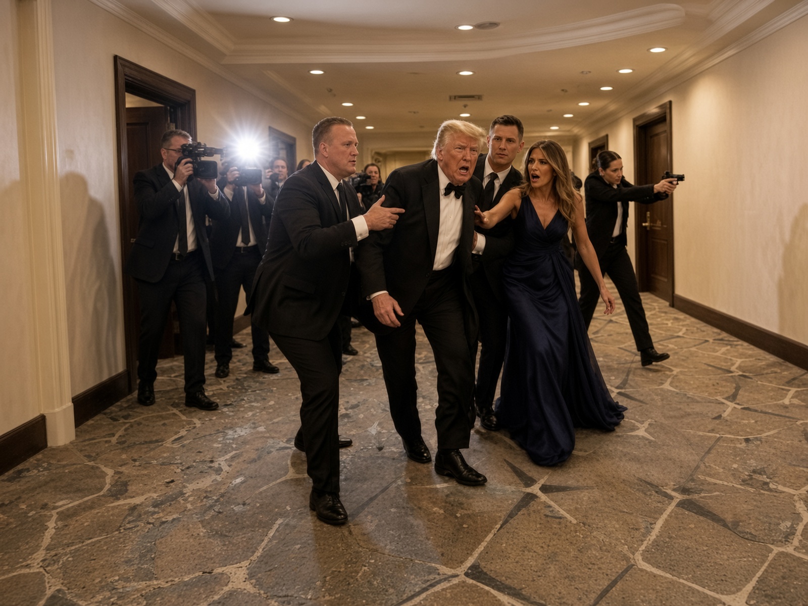 Trump shot