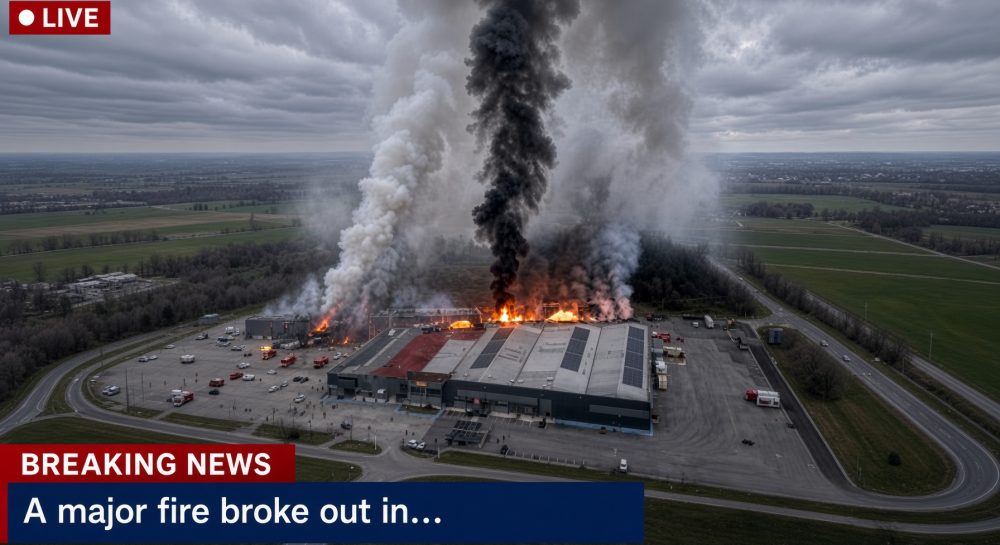 Greece factory fire