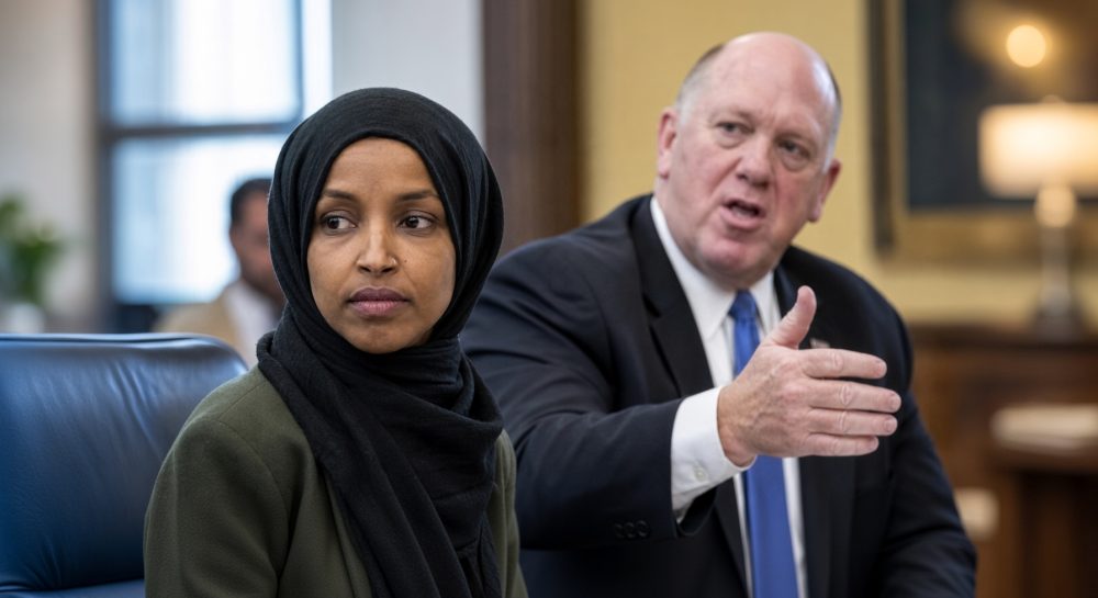 Ilhan Omar raided